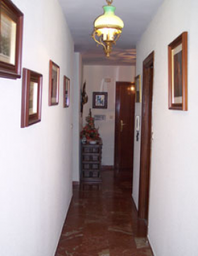 Wide flat totally furnished,  3rd floor, with sight of the Sierra Nevada of Granada.. Oasis Real Estate. Houses in Granada, Spain.