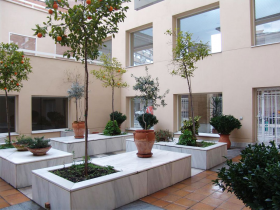 Zona com�n de apartamento en venta en el centro de Granada.